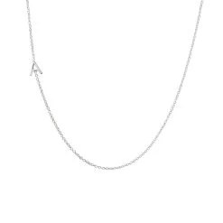 Maya Brenner Asymmetrical Initial Necklace | 30 -Grocery Store img63c 19