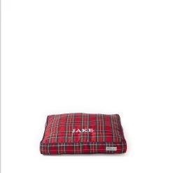 Jax & Bones Plaid Dog Pillow Bed | 6 -Grocery Store img63c 34