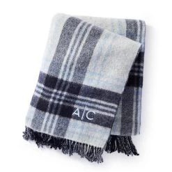 Double Sided Italian Plaid Throw Blanket | 3 -Grocery Store img64c 11