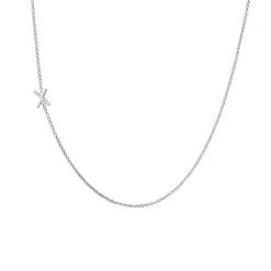 Maya Brenner Asymmetrical Initial Necklace | 30 -Grocery Store img64c 14