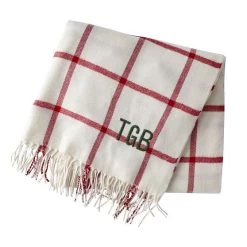 Windowpane Throw Blanket | 1 -Grocery Store img64c 17