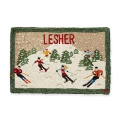 Hand Hooked Snow Rug | 2 24 Hand Hooked Snow Rug | 2 -Grocery Store img64c 4