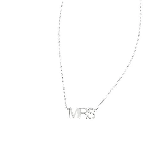 Maya Brenner Pendant Necklace, "Mrs" | 2 7 Maya Brenner Pendant Necklace, "Mrs" | 2 - Image 5