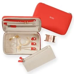 Medium Travel Jewelry Case, Foil Debossed | 13 -Grocery Store img66c 11