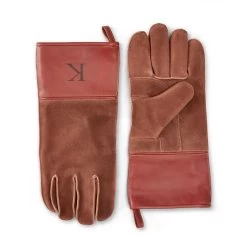 Leather And Suede BBQ Gloves | 2 -Grocery Store img67c 29
