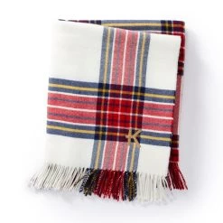 Italian Plaid Throw Blanket | 16 -Grocery Store img67c 7