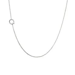Maya Brenner Asymmetrical Initial Necklace | 30 -Grocery Store img72c 10