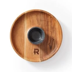 Wood And Marble Chip And Dip Set | 1 -Grocery Store img73c 20