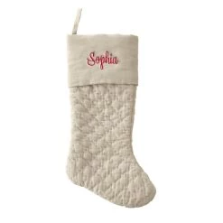 Quilted Christmas Stocking | 4 -Grocery Store img74c 17