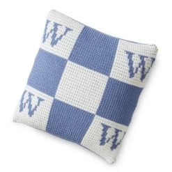 Initial Block Knit Pillow | 5 -Grocery Store img74c 8