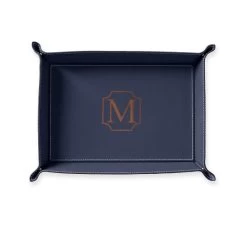 Rustic Leather Catchall Tray | 16 -Grocery Store img76c 24