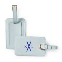 Fillmore Vegan Leather Luggage Tag, Printed | 8 -Grocery Store img76c 8