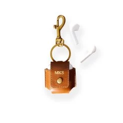 Keychain With Leather Case For AirPods | 3 -Grocery Store img78c 5