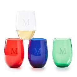 Outdoor Stemless Wine Glasses | 10 -Grocery Store img7c 52