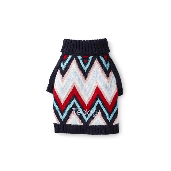 Chevron Knit Dog Sweater | 10 11 Chevron Knit Dog Sweater | 10 - Image 9