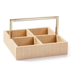 Raffia Drink Caddy And Outdoor Stemless Glasses Set | 2 12 Raffia Drink Caddy And Outdoor Stemless Glasses Set | 2 -Grocery Store img80c 26