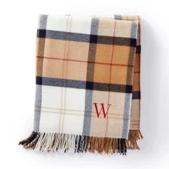Italian Plaid Throw Blanket | 16 -Grocery Store img82c 7