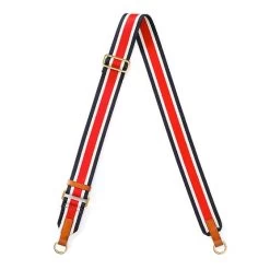 Build Your Bag Crossbody Strap, 5 Stripe Twill | 12 -Grocery Store img83c 2