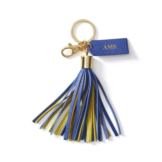 Multicolor Leather Tassel Keychain | 11 16 Multicolor Leather Tassel Keychain | 11 - Image 14