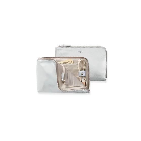 Commute Zipper Pouch, Foil Debossed | 4 16 Commute Zipper Pouch, Foil Debossed | 4 - Image 14