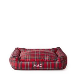 Jax & Bones Plaid Dog Lounge Bed | 6 -Grocery Store img84c 24