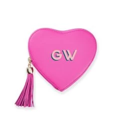 Heart Leather Tassel Zipper Pouch, Printed | 2 13 Heart Leather Tassel Zipper Pouch, Printed | 2 -Grocery Store img85c 2