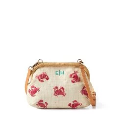 Embroidered Raffia Crossbody Bag | 3 -Grocery Store img85c