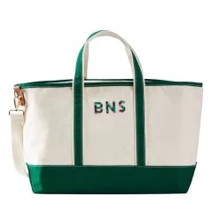 Embroidered Canvas Overnighter | 4 -Grocery Store img86c 11