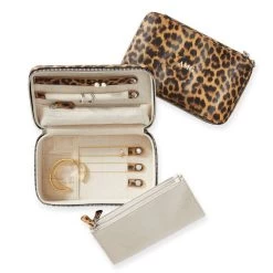 Medium Travel Jewelry Case, Foil Debossed | 13 -Grocery Store img86c 2