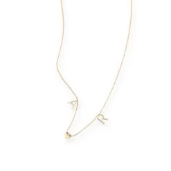 Sarah Chloe Multi-Initial Amelia Necklace | 6 24 Sarah Chloe Multi-Initial Amelia Necklace | 6 -Grocery Store img86c 9