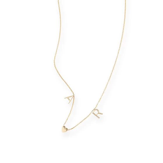 Sarah Chloe Multi-Initial Amelia Necklace | 6 13 Sarah Chloe Multi-Initial Amelia Necklace | 6 - Image 11