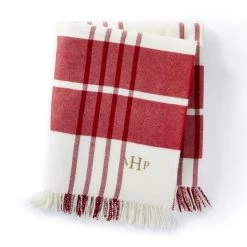 Italian Plaid Throw Blanket | 16 -Grocery Store img87c 4
