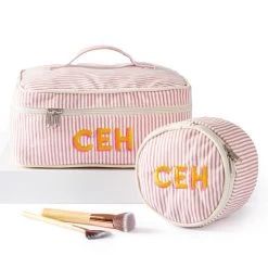 Pinstripe Travel Case Set | 3 -Grocery Store img88c 13