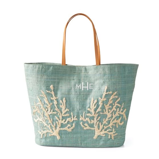 Embroidered Raffia Beach Tote | 2 13 Embroidered Raffia Beach Tote | 2 - Image 11