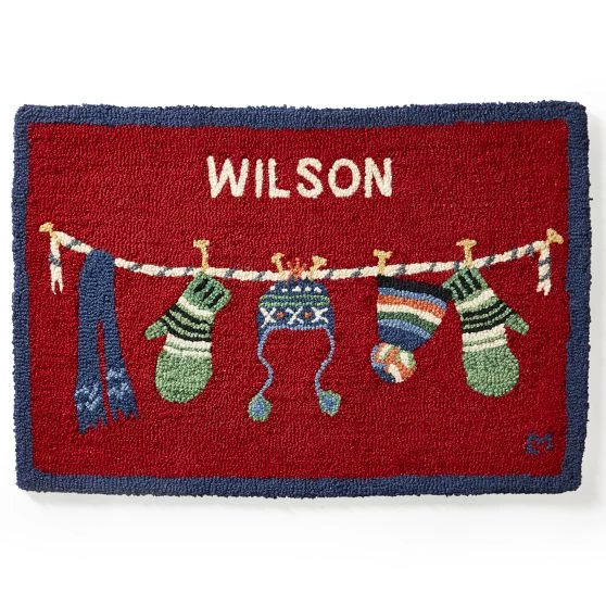 Hand Hooked Snow Rug | 2 9 Hand Hooked Snow Rug | 2 - Image 7