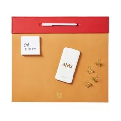 Italian Leather Laptop Desk Blotter | 5 -Grocery Store img8c 57