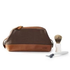 Beckett Waxed Canvas And Leather Travel Pouch | 2 -Grocery Store img90c 11