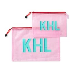 Poolside Clear Pouch, Set Of 2 | 5 -Grocery Store img90c 15