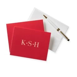 Foil Pressed Folded Notecards, Set Of 25 | 12 -Grocery Store img92c 10