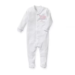 Embroidered Baby Footie | 11 27 Embroidered Baby Footie | 11 -Grocery Store img92c 16