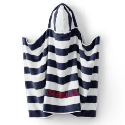 Cabana Stripe Kids Hooded Beach Towel | 4 -Grocery Store img92c 24