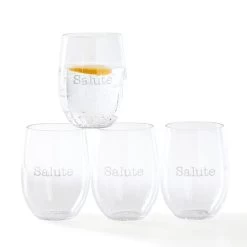Outdoor Stemless Wine Glasses | 10 -Grocery Store img94c 21