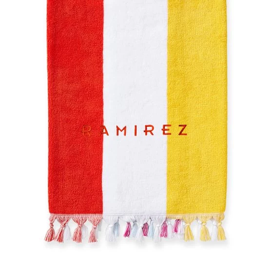 Multi-Stripe Beach Towel | 6 22 Multi-Stripe Beach Towel | 6 - Image 20