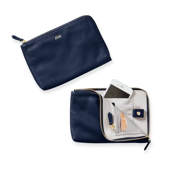 Commute Zipper Pouch, Foil Debossed | 4 11 Commute Zipper Pouch, Foil Debossed | 4 - Image 9