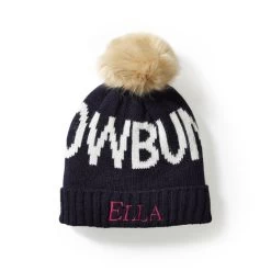 Baby + Kids Snowbunny Pom Pom Hat | 6 -Grocery Store img98c 14