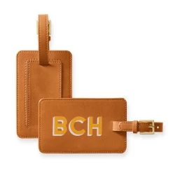 Fillmore Vegan Leather Luggage Tag, Printed | 8 -Grocery Store img9c 11