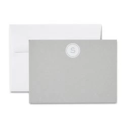 Foil Pressed Notecards, Set Of 25 | 3 -Grocery Store img9c 16