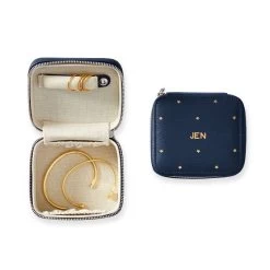 Petite Travel Jewelry Case, Foil Debossed | 4 -Grocery Store img9c 29
