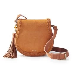 Suede Saddle Crossbody Bag | 2 -Grocery Store img9c 3
