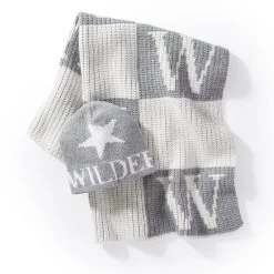 Baby + Kids Knitted Hat | 27 -Grocery Store initial block baby stroller blanket and knitted hat gift s 1 c